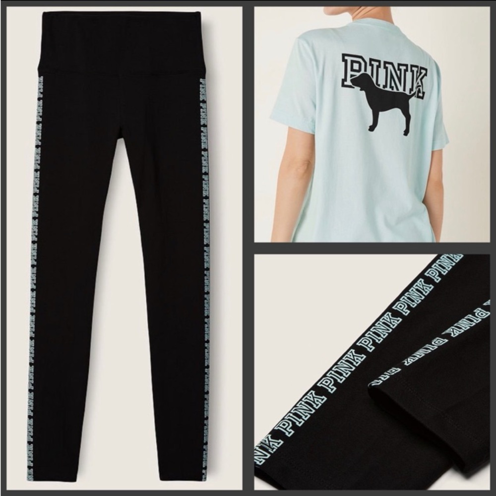 NWT VS PINK BLUE GRASS SET